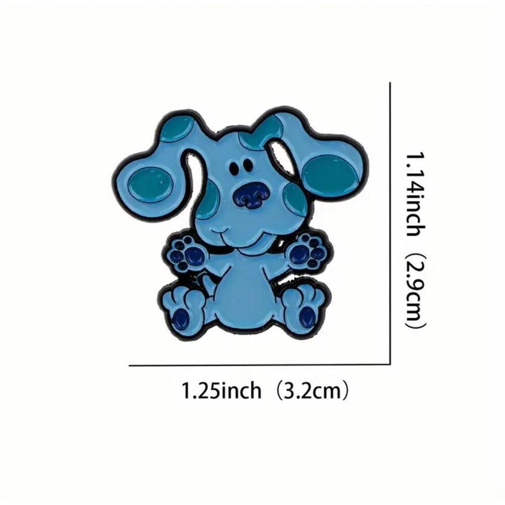 Pin - Blue’s Clues, Cartoon Dog 1.25” - Picture 2 of 3